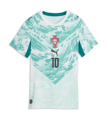 Portugal Bernardo Silva #10 Udebanetrøje Dame VM 2026 Kortærmet